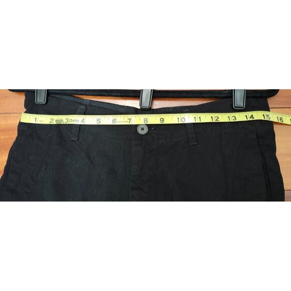 Zara LYOCELL-COTTON BALLOON FIT TROUSERS Black Size 29 - Picture 9 of 13